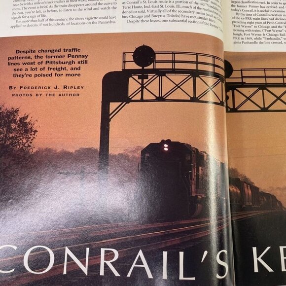 Trains Magazine Railroading Enthusiast June 1997 Vol 55  No 6 u Cajon Pass Micha - Picture 6 of 9